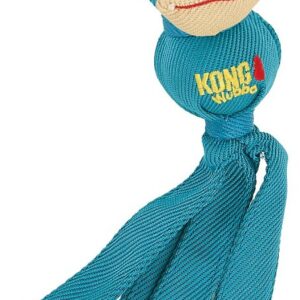 Kong Wubba WBF3 Dog Toy, S, Fetch, Friends, Nylon, Assorted