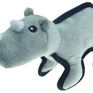 Pet Park Blvd US2021 14 20 Dog Toy, S, Chew Toy, Tuffimals Rhino
