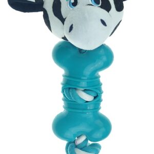 Pet Park Blvd US2216 14 Dog Toy, Ropers Toy, Cow