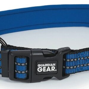 Guardian Gear ZA0006 16 19 Dog Collar, O-Ring Link, 16 to 19 in L Collar, Nylon, Royal Blue