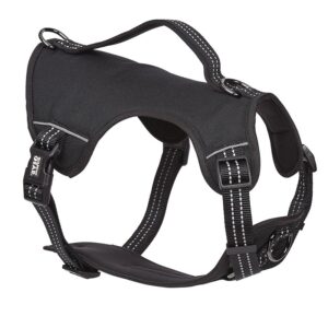 Guardian Gear ZA0031 20 30 Reflective Harness, 24 to 35 in, Fastening Method: O-Ring Strap, Nylon Harness, Jet Black
