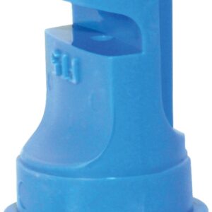 Green Leaf FT 5.0 6PK Flood Nozzle, Polyoxymethylene, Blue, For: Y8253051 Series Round Cap, Lechler Spray Tip