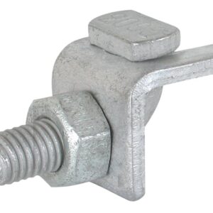 Gallagher G60303 Joint Clamp, L-Shape, Galvanized, For: Wires Up to 4 mm/8 Gauge