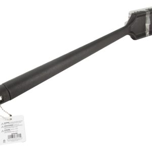 Omaha BBQ1010 Grill Brush with Scraper, 3 in L Brush, 2-1/2 in W Brush, Stainless Steel Bristle, Stainless Steel Bristle