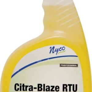 nyco NL539-QPS6 Cleaner and Degreaser, 6 qt Bottle, Liquid, Orange