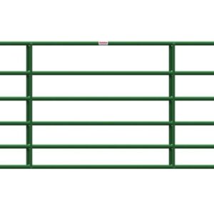 Behlen Country 40130142 Utility Gate, 168 in W Gate, 50 in H Gate, 20 ga Frame Tube/Channel, Green
