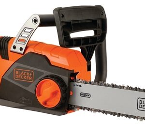 Black+Decker CS1518 Chainsaw, 15 A, 120 V, 18 in L Bar/Chain