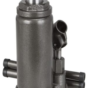ProSource T010706 Hydraulic Bottle Jack, 6 ton, 8-1/2 to 16-1/4 in Lift, Steel, Gray