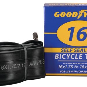 Kent 95201 Bicycle Tube, Self-Sealing, For: 16 x 1-3/4 in to 2-1/8 in W Bicycle Tires