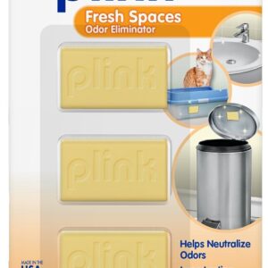 Plink PBF12T Bin Fresh Odor Eliminator, 2.01 oz, Tablet, Fresh Lemon