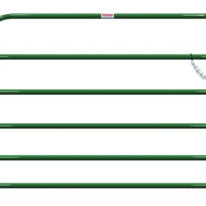 Behlen Country 40130062 Utility Gate, 6 ft W Gate, 50 in H Gate, 20 ga Frame Tube/Channel, Green