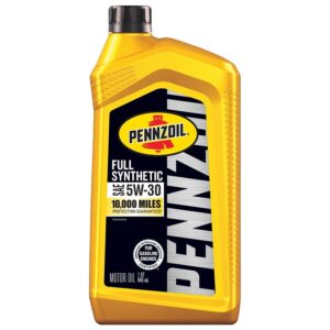 Pennzoil 550058600 Motor Oil, 5W-30, 1 qt, 1/PK
