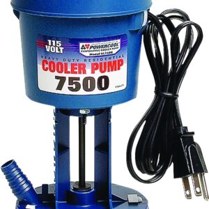 Dial 1175 Premium Pump, 0.166 hp, 1-Phase, 0.9 A, 115 V, 7500 cfm