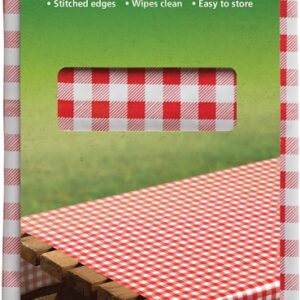 Coghlan's 7920 Tablecloth, 72 in L, 54 in W, Vinyl