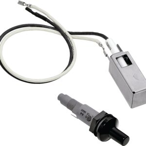 Weber 7509 Igniter Kit, Replacement, Plastic, Black, For: Spirit, Genesis and Platinum I/II Gas Grills