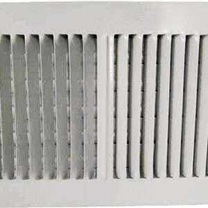 ProSource SW02-10X6 Sidewall Register, Steel, White