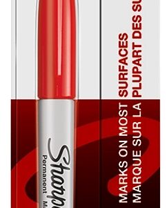 Sharpie 1832312 Marker, Fine Lead/Tip, Assorted- Black/Blue/Red Lead/Tip