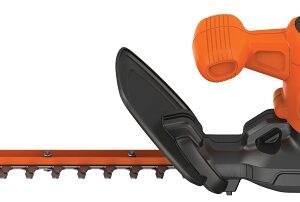 Black+Decker BEHT100 Electric Hedge Trimmer, 3 A, 120 V, 5/8 in Cutting Capacity, 16 in Blade, T-Shaped Handle