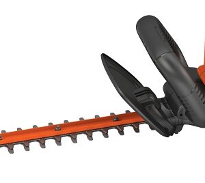 Black+Decker BEHT200 Electric Hedge Trimmer, 3.5 A, 120 V, 5/8 in Cutting Capacity, 18 in Blade, Wrap-Around Handle