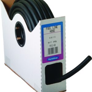 Abbott Rubber T22004003/SP23015 Fuel Hose, 50 ft L, 5/16 in ID, 9/16 in OD, 80 psi Pressure, PVC, Black