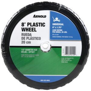 MTD 875-P Tread Wheel, Universal, Plastic/Rubber
