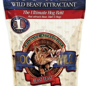 Evolved Habitats Hog Wild EVO34094 Wild Beast Attractant, Berries, Molasses Flavor, 4 lb Bag