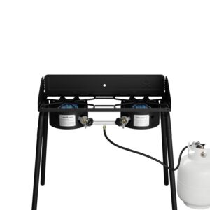 Camp Chef EX60LW Stove, 2-Burner, Propane, 60,000 Btu/hr, Steel