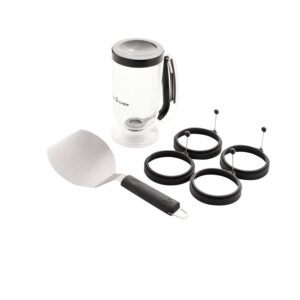 Camp Chef BFSET6 Breakfast Kit, Stainless Steel Blade, Soft-Touch Handle