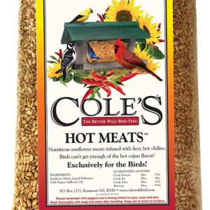 Cole's Hot Meats HM20 Blended Bird Seed, Cajun Flavor, 20 lb Bag