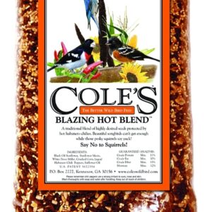 Cole's Blazing Hot Blend BH20 Blended Bird Seed, 20 lb Bag