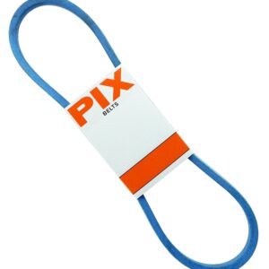 PIX A56K Fractional Horsepower V-Belt, 58 in Outside Circumference, 1/2 in W, 9/32 in Thick, Blue