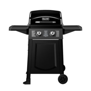 Dyna-Glo DGB300CNP-D Gas Grill, 20,000 Btu , Propane, 2-Burner, 310 sq-in Primary Cooking Surface, Black