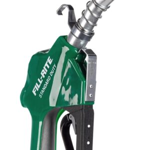 Fill-Rite SD SDN100GAN Automatic Diesel Spout Nozzle, 1 in, NPT, 25 gpm, Cast Aluminum, Green