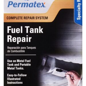 Permatex 09101 Fuel Tank Repair Kit, Liquid, Mild Part-1/Mercaptan Part-2