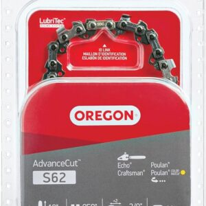 Oregon S62 Chainsaw Chain, For: Husqvarna, Jonsered, Makita, Echo, Ryobi, Poulan, Sears and Dayton Chainsaws, 0.05