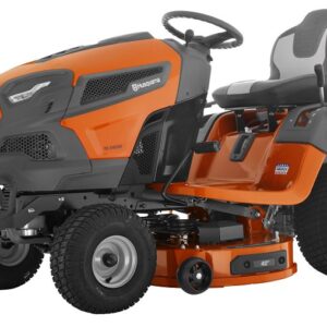 Husqvarna 960 43 03-38 Riding Lawn Mower, 21.5 hp, 2-Cylinder, 42 in W Cutting, Standard Steering