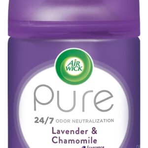 Air Wick 6233877961 Air Freshener Refill, 6.17 oz, Lavender/Chamomile