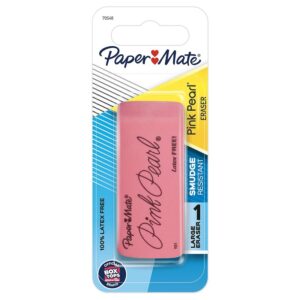 Paper Mate 70548 Premium Eraser, Pink