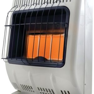 Mr. Heater F299820 Vent-Free Radiant Heater, 11-1/4 in W, 27 in H, 18000 Btu Heating, Propane