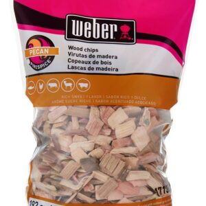 Weber 17136 Series Smoking Chips, Pecan, Wood, 192 cu-in Bag