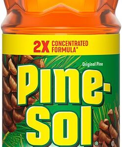 Pine-Sol 10041294601495 Multi-Surface Cleaner and Disinfectant, 20 oz, Bottle, Liquid, Original Pine