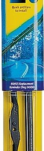 Rain-X Weatherbeater RX30224 Wiper Blade, 24 in, Spine Blade, Rubber/Stainless Steel