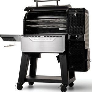 Masterbuilt Gravity Series MB20041223 Charcoal Grill and Smoker, 460 sq-in Primary Cooking Surface, Black