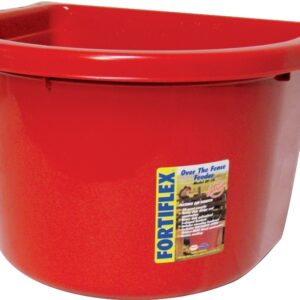 Fortex-Fortiflex OF20R Pet Feeder, 20 qt Volume, Plastic, Red
