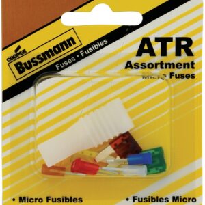 Bussmann BP/ATR-A7-RPP Fuse Kit, Includes (1) ATR-5, ATR-10, ATR-15, ATR-20, ATR-25, ATR-30, ATR-7-1/2, Fuse Pullers
