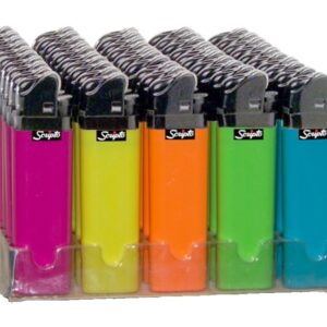 Scripto Mighty Match LDM13L-50/MM Pocket Lighter, Blue/Green/Orange/Purple/Yellow