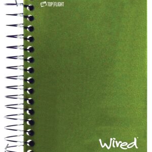 Top Flight 300 Series 4511478 Narrow Rule Notebook, Micro-Perforated Sheet, 180-Sheet, Wirebound Binding