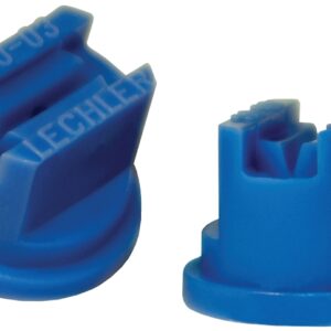 Green Leaf ST8003 Spray Nozzle, Standard Flat, Polyoxymethylene, Blue, For: Y8253048 Series 8 mm Cap
