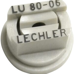 Green Leaf LU 80-06 6PK Spray Nozzle, Multi-Range Universal Flat, Polyoxymethylene, White