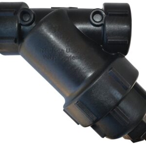 Banjo LS200-80 Y-Strainer, 9-7/8 in L, 80 Mesh, Fiberglass